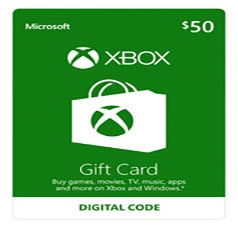 Xbox Gift Card 50$ USA